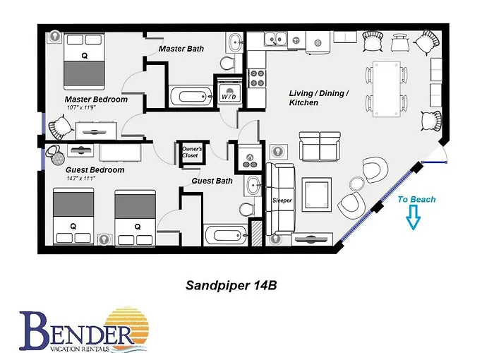Holiday home Sandpiper 14b Gulf Shores